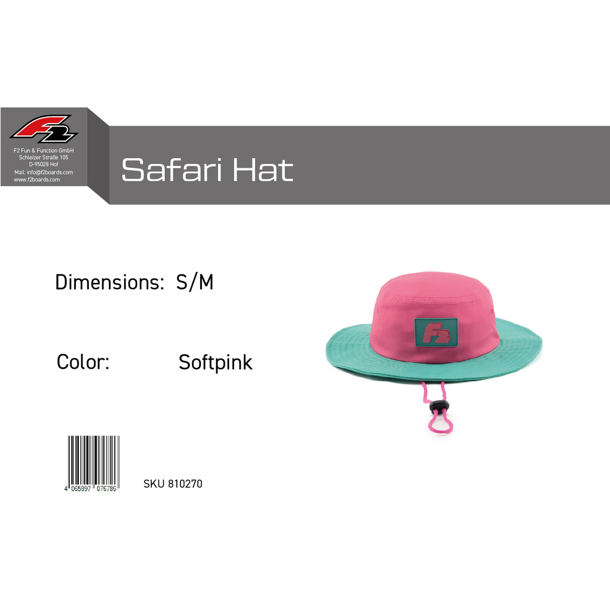 F2 Retro Safari Hat Mütze Hut - Größe/Farbe wählbar