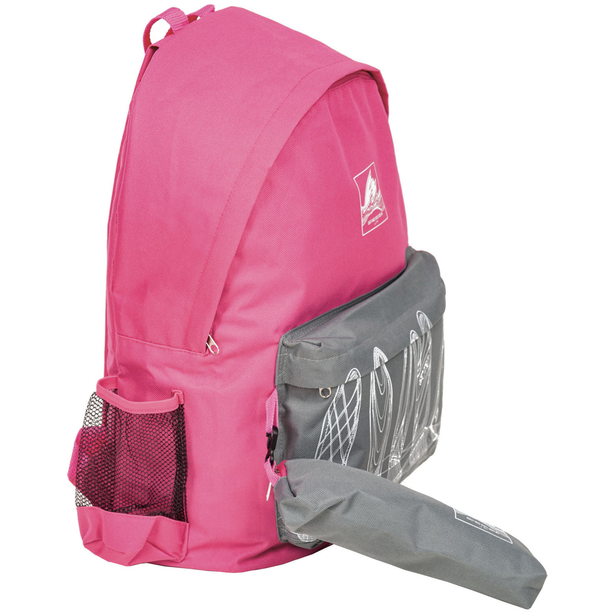 F2 Rucksack Trail Tasche 22 L Pink/Grau