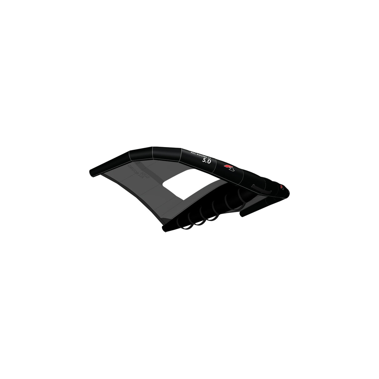 F2 Wing Glide Allround Wing 3-6qm Größe wählbar Schwarz/Grau