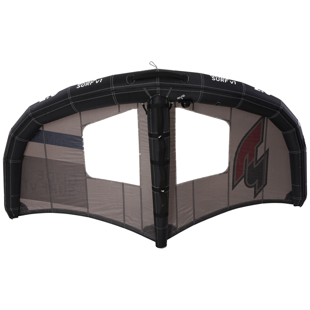 F2 Wing Glide Surf v1 Stiff Handle 2-7qm Größe wählbar Schwarz