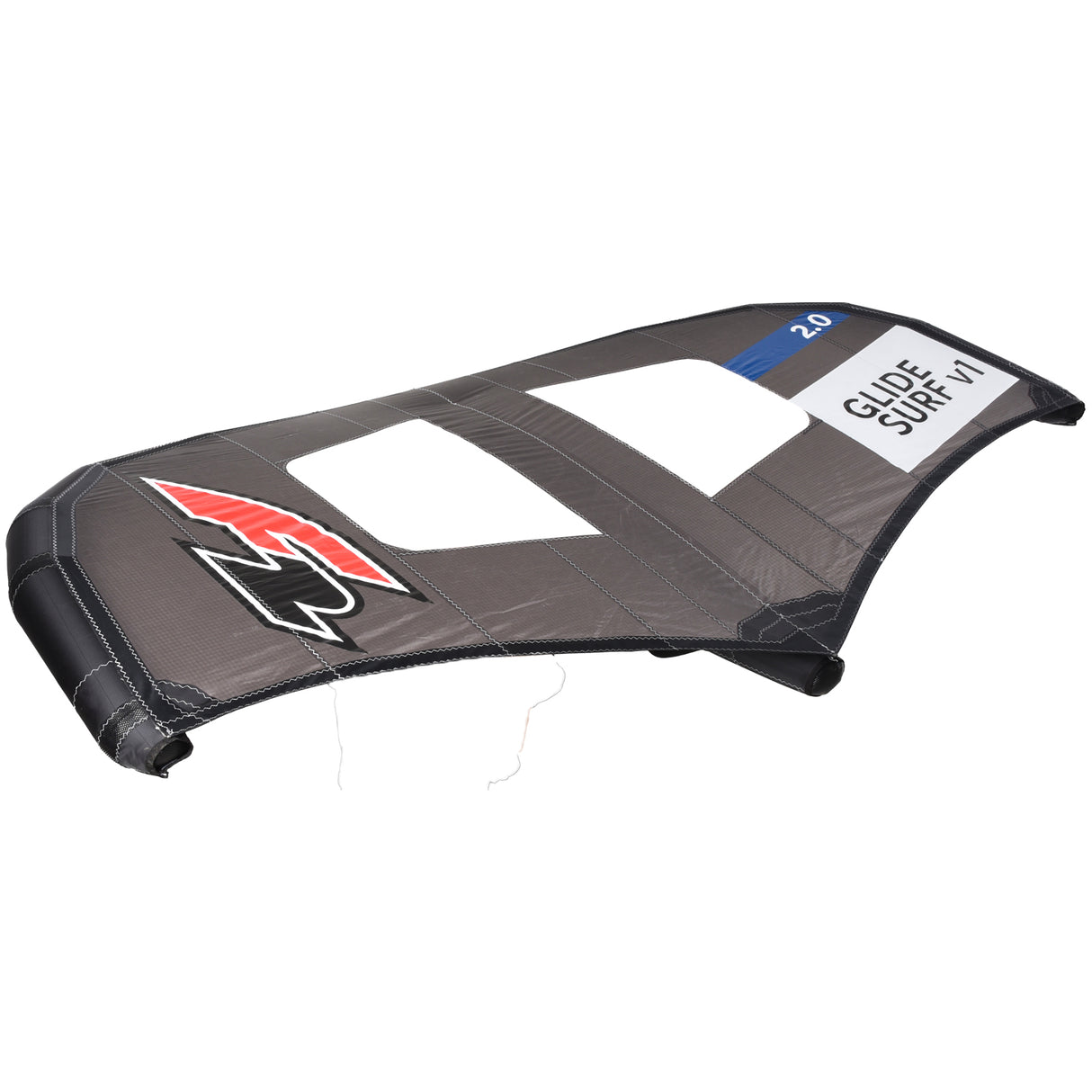 F2 Wing Glide Surf v1 Stiff Handle 2-7qm Größe wählbar Schwarz