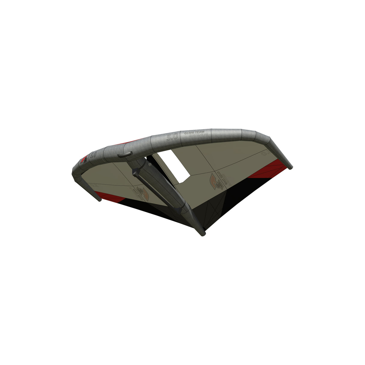 F2 Wing Glide Team Edition Carbon Handle 3,5-7,5qm wählbar Weiss/Grau