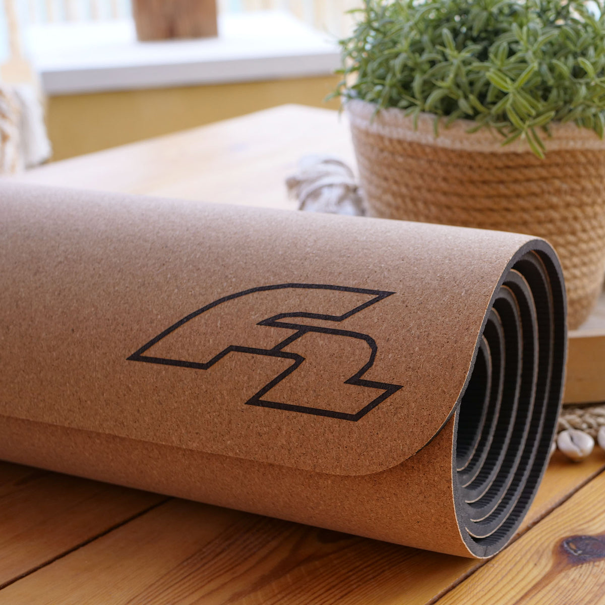 F2 Balance Board Zubehör Kork Tpe Yoga Mat Balance Training 183x61cm