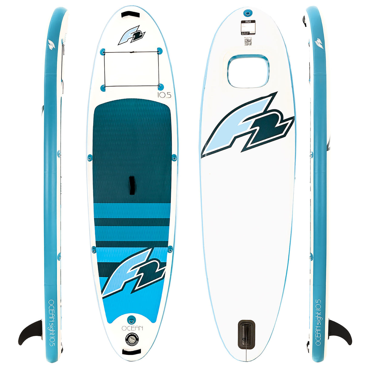 F2 SUP Stand Up Paddle Board Ocean Sight Board Only Größe/Farbe wählen