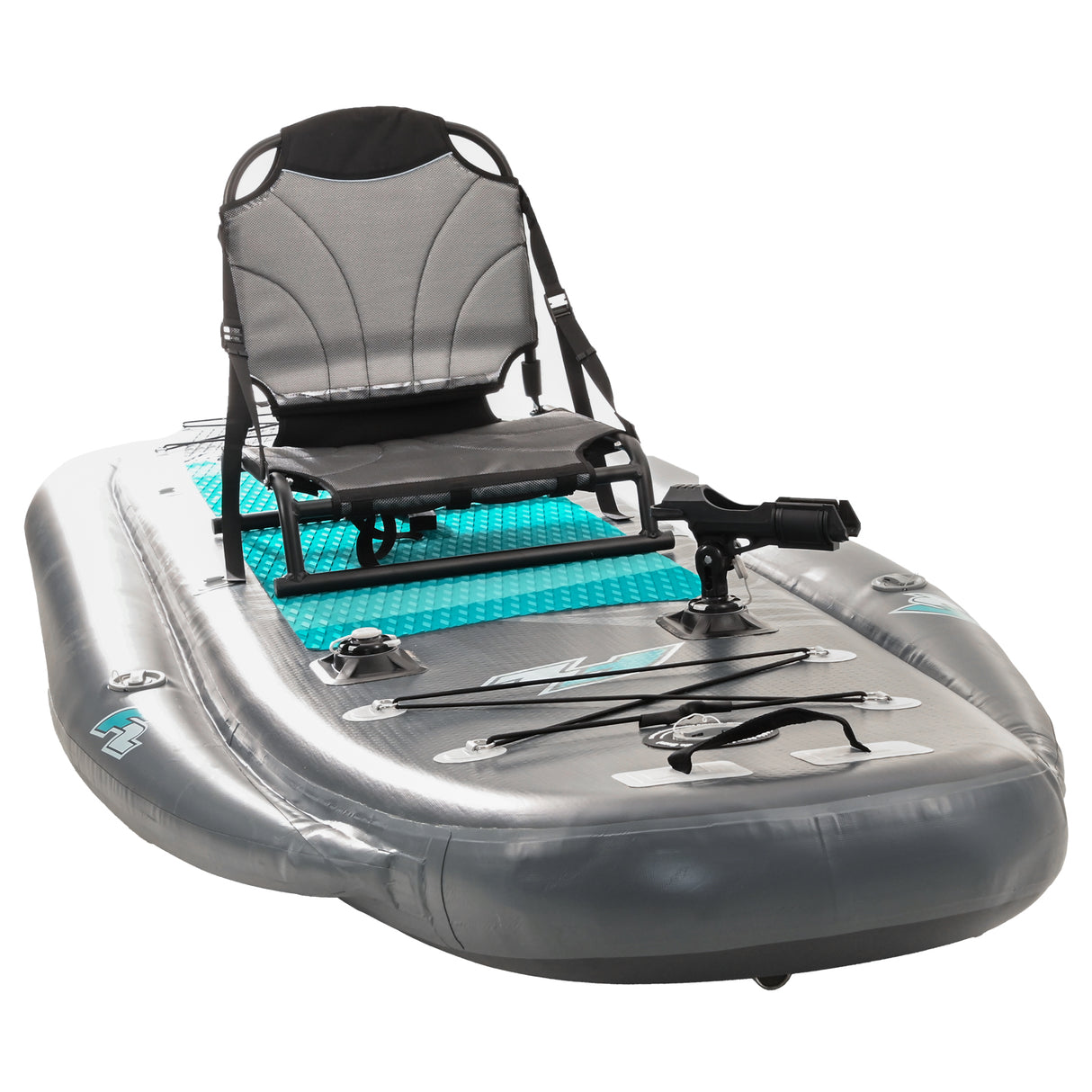F2 Inflatable Kajak Set Drift Aufblasbar 335cm Grün