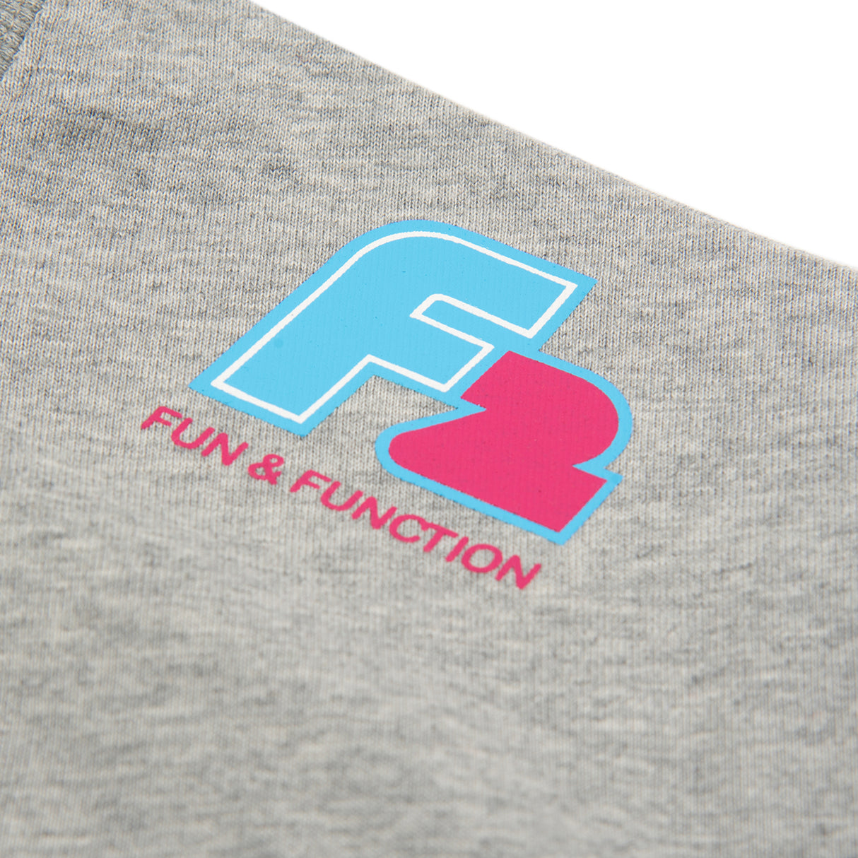 F2 Retro T-Shirt Axxis Ash Unisex Tshirt Grau - Größe wählbar