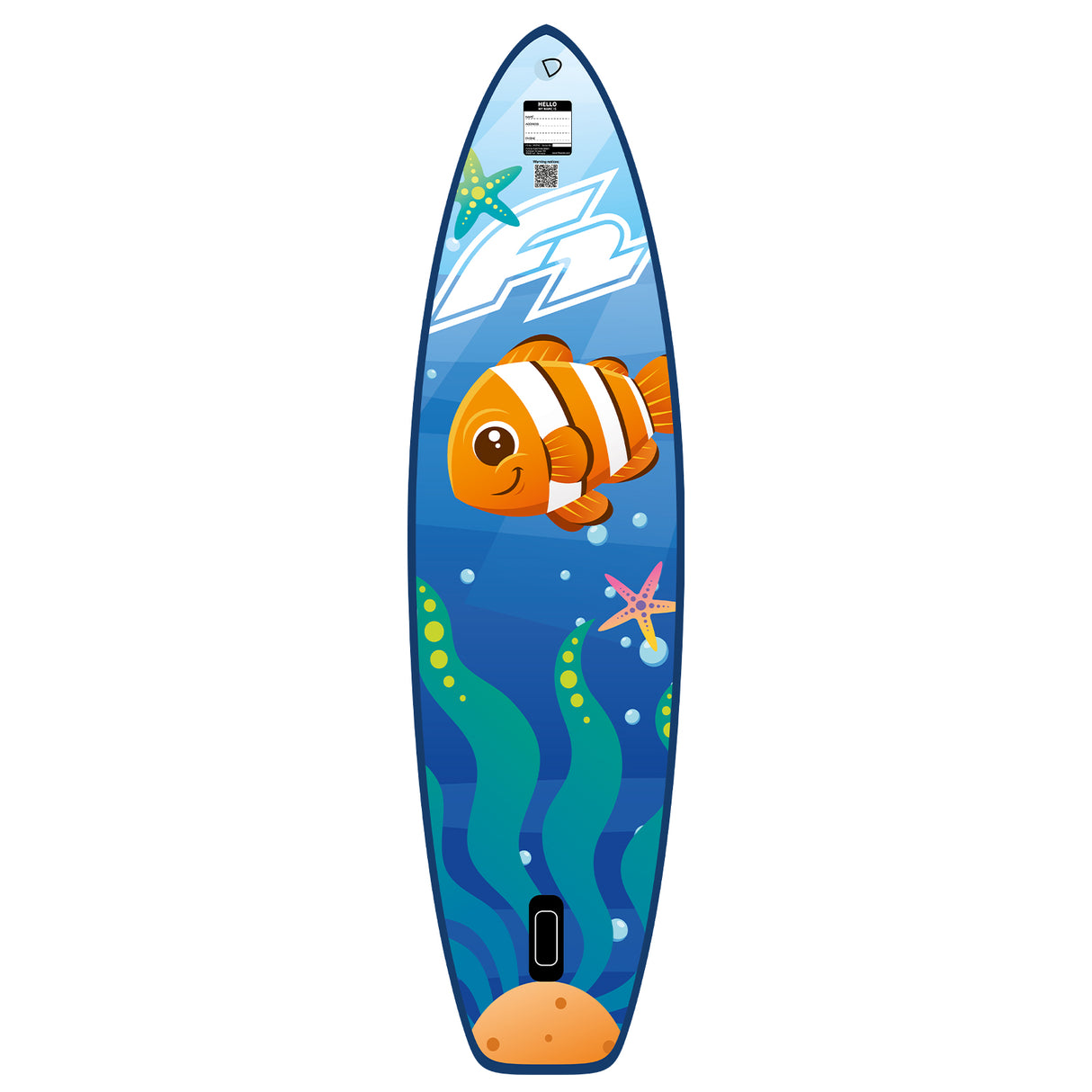 F2 SUP Stand Up Paddle Board Scuba Youth Board Only Blau Größe wählbar