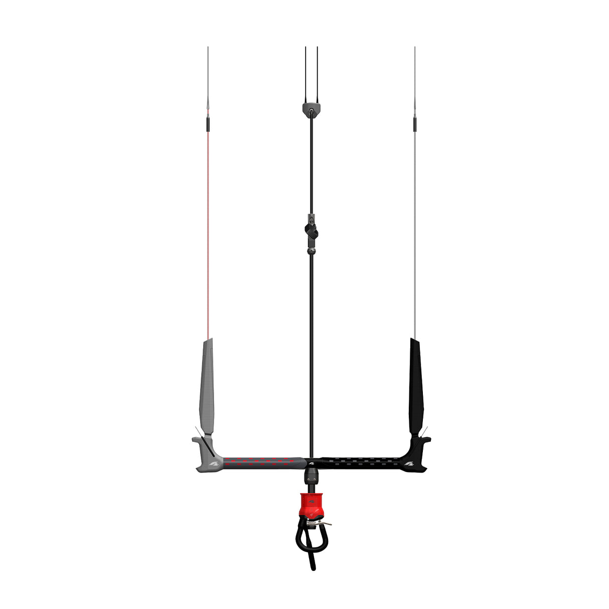 F2 Control Bar Pro - 4 Line Kite Bar 46cm/52cm wählbar Schwarz