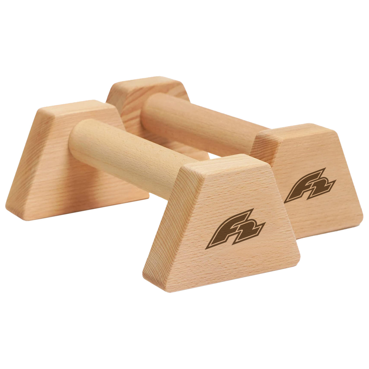 F2 Balance Board Push Up Stand Holz 23cm Natur