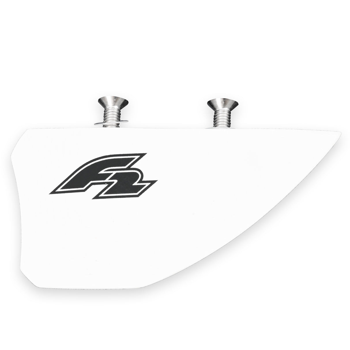 F2 Kiteboard Finne GFK Finne einzeln Weiss - Größe wählbar