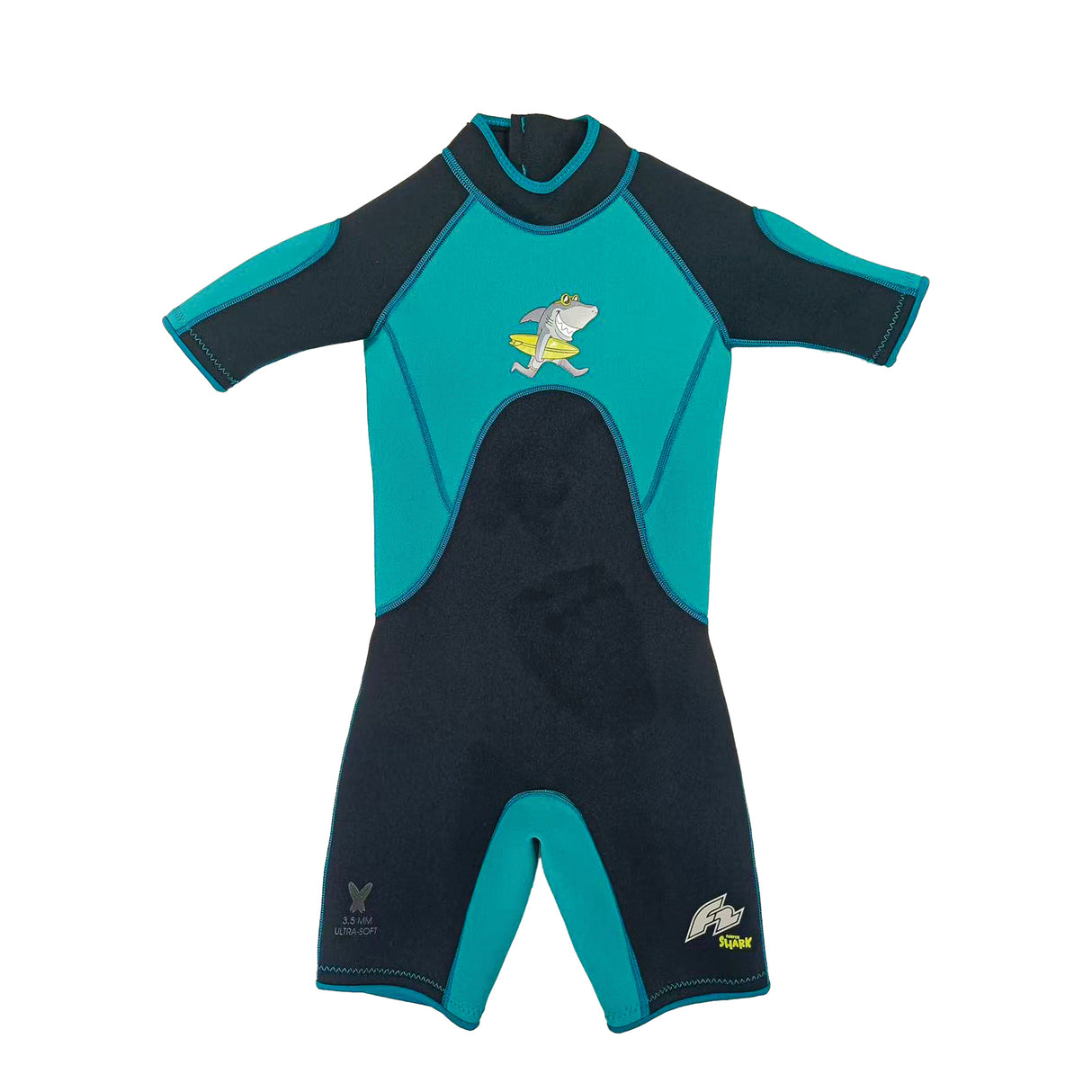 F2 Junior Neopren Anzug Shark Shorty 3,5mm Kurz - Größe/Farbe wählbar
