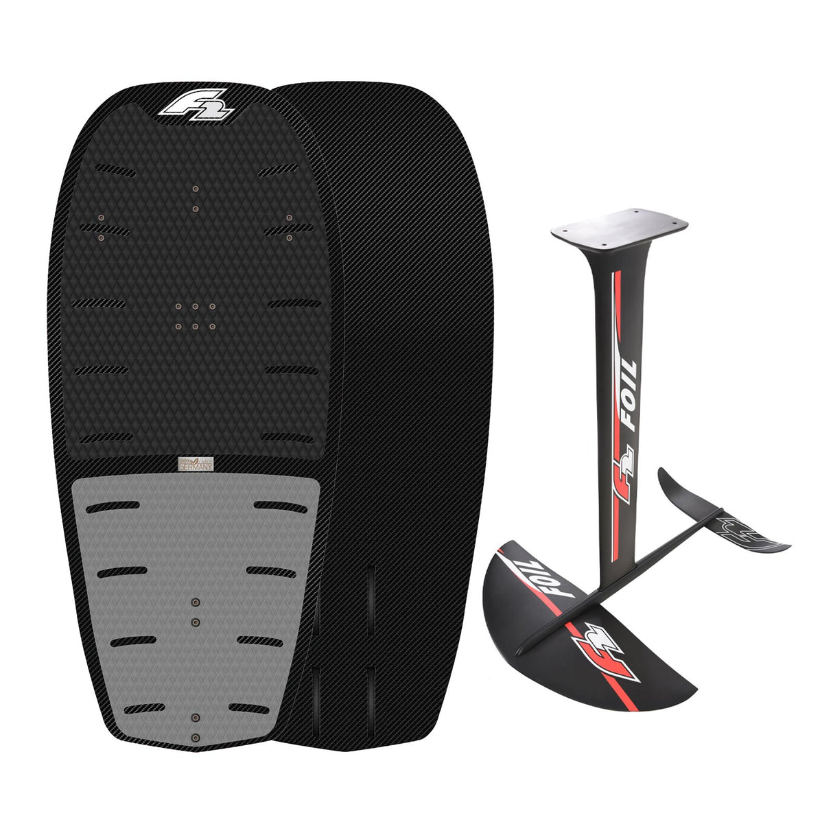 F2 Set Foilboard Ocean Carbon + Kite Foil Full Carbon Größe wählbar Modell
