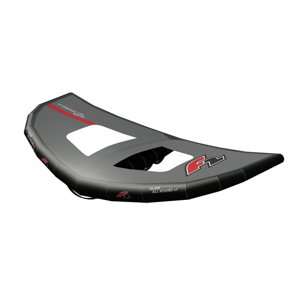 F2 Set Foilboard Glide Ex Team 135L mit Alu Foil 1700 + Allround Wing 5qm