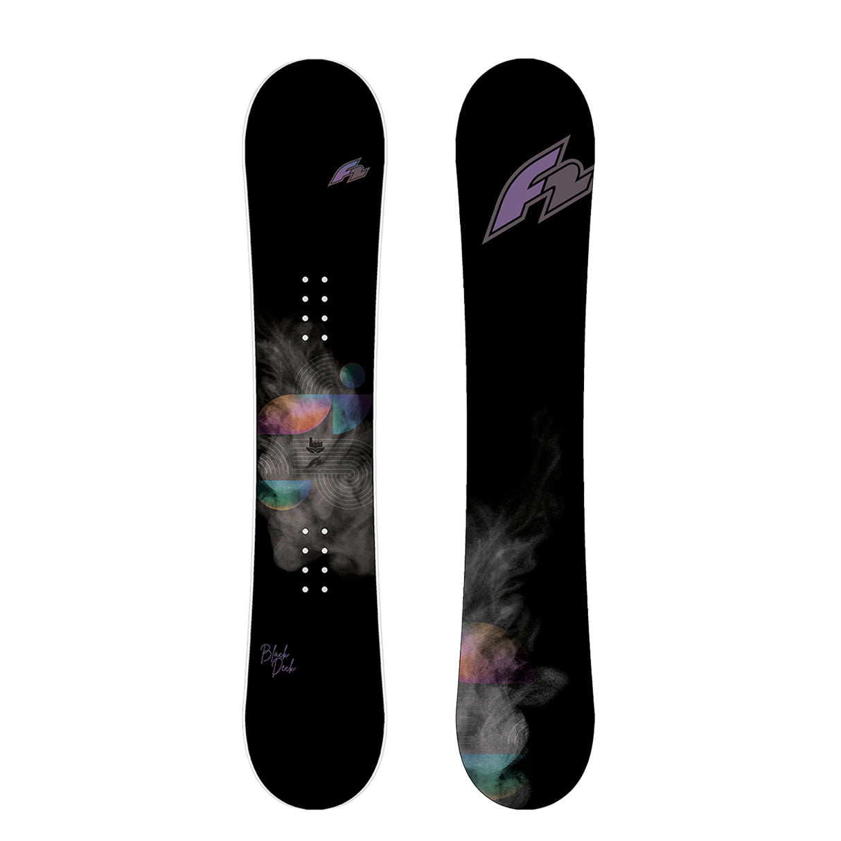 F2 Set Damen Snowboard Blackdeck Schwarz 142cm + Sonic Pro Bindung M