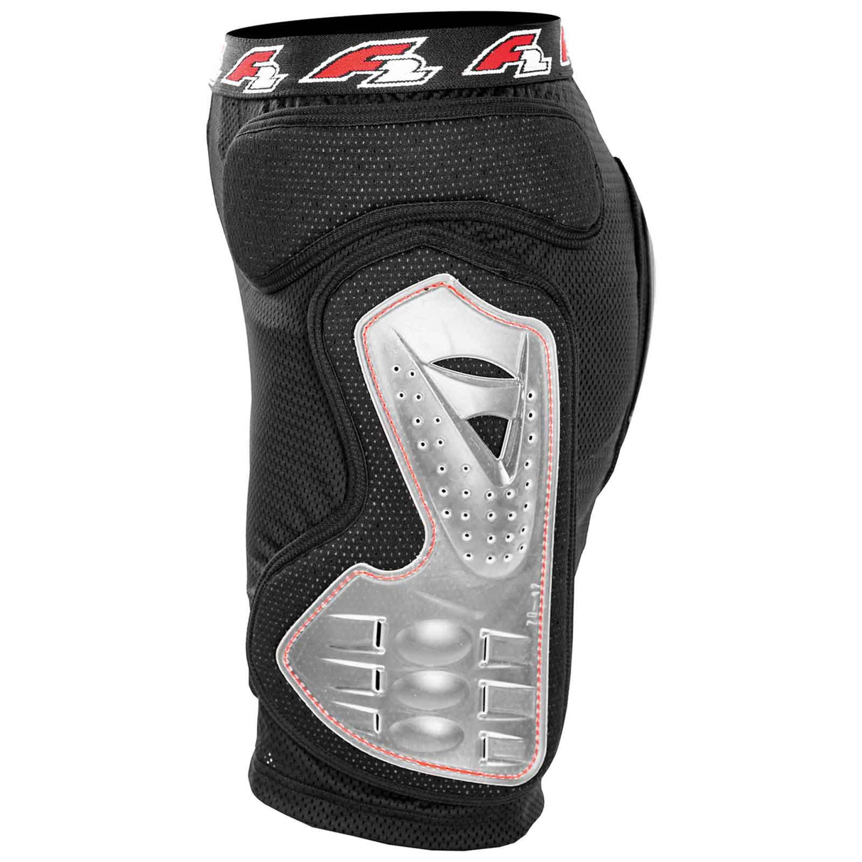 F2 Snowboard Hose Protector - Pant Hard S-XL Größe wählbar Schwarz/Rot