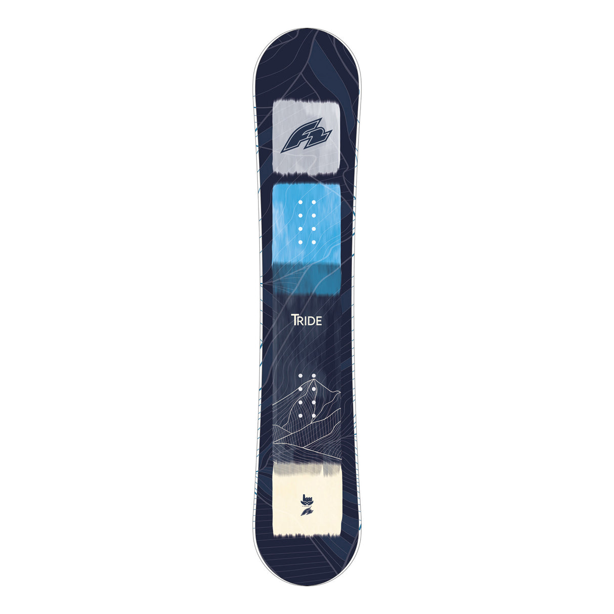 F2 Herren Snowboard T-Ride Freestyle Größe wählbar Navy 2024/25