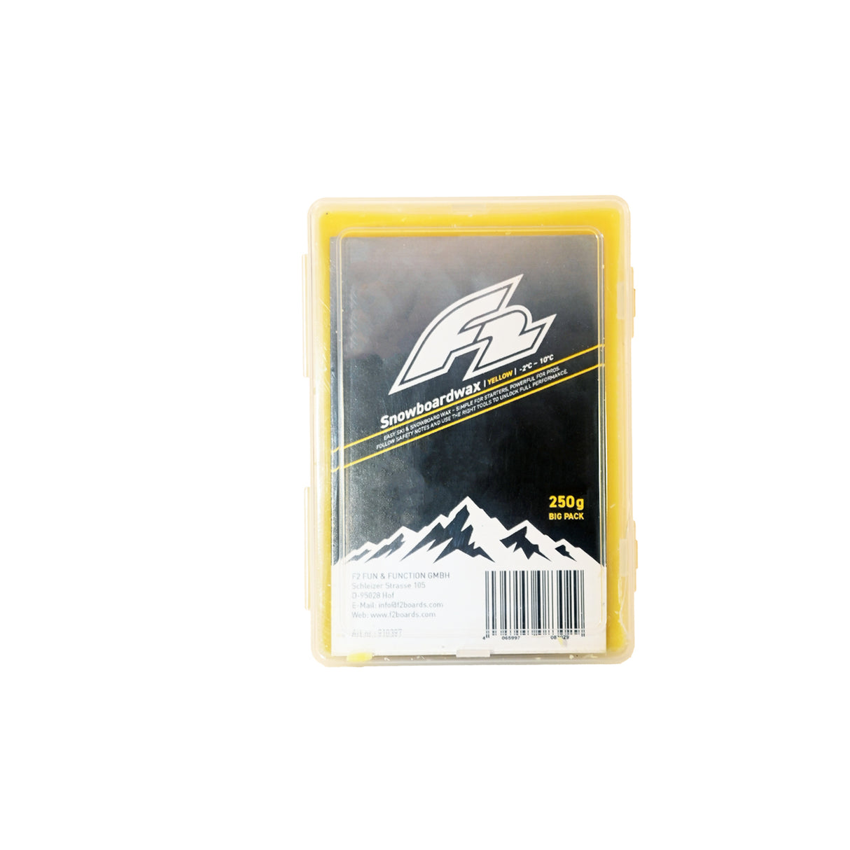 F2 Set Snowboard Wachs Paket 1,25kg (5x250g) für alle Temperaturen