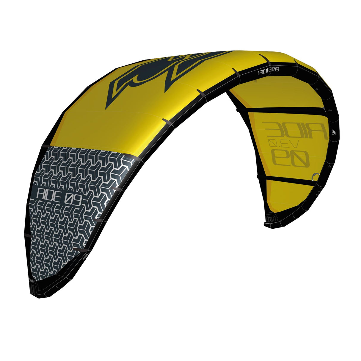 F2 Kite Ride V3.0 5qm Gelb Mega Sale - Vorjahresmodelle