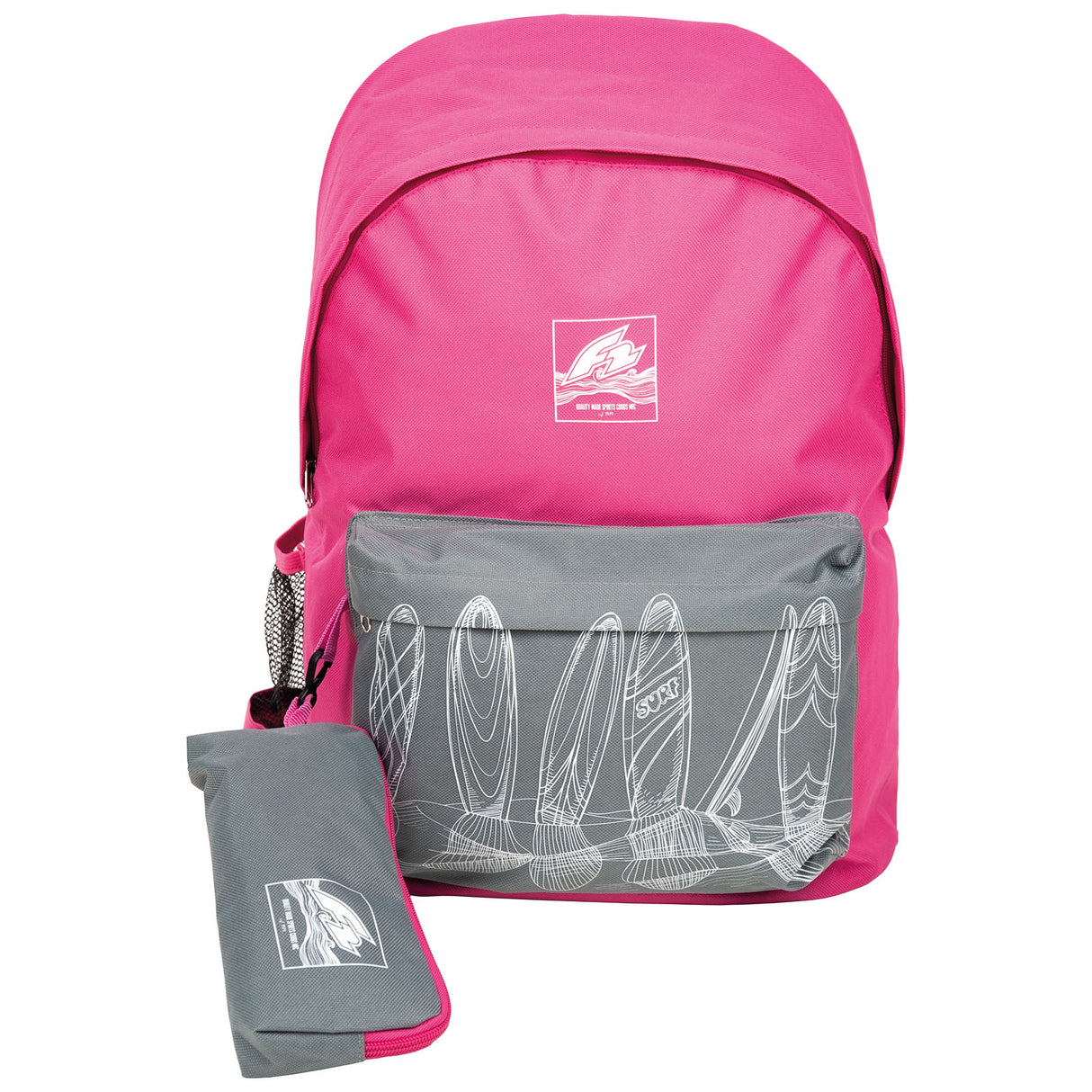 F2 Rucksack Trail Tasche 22 L Pink/Grau