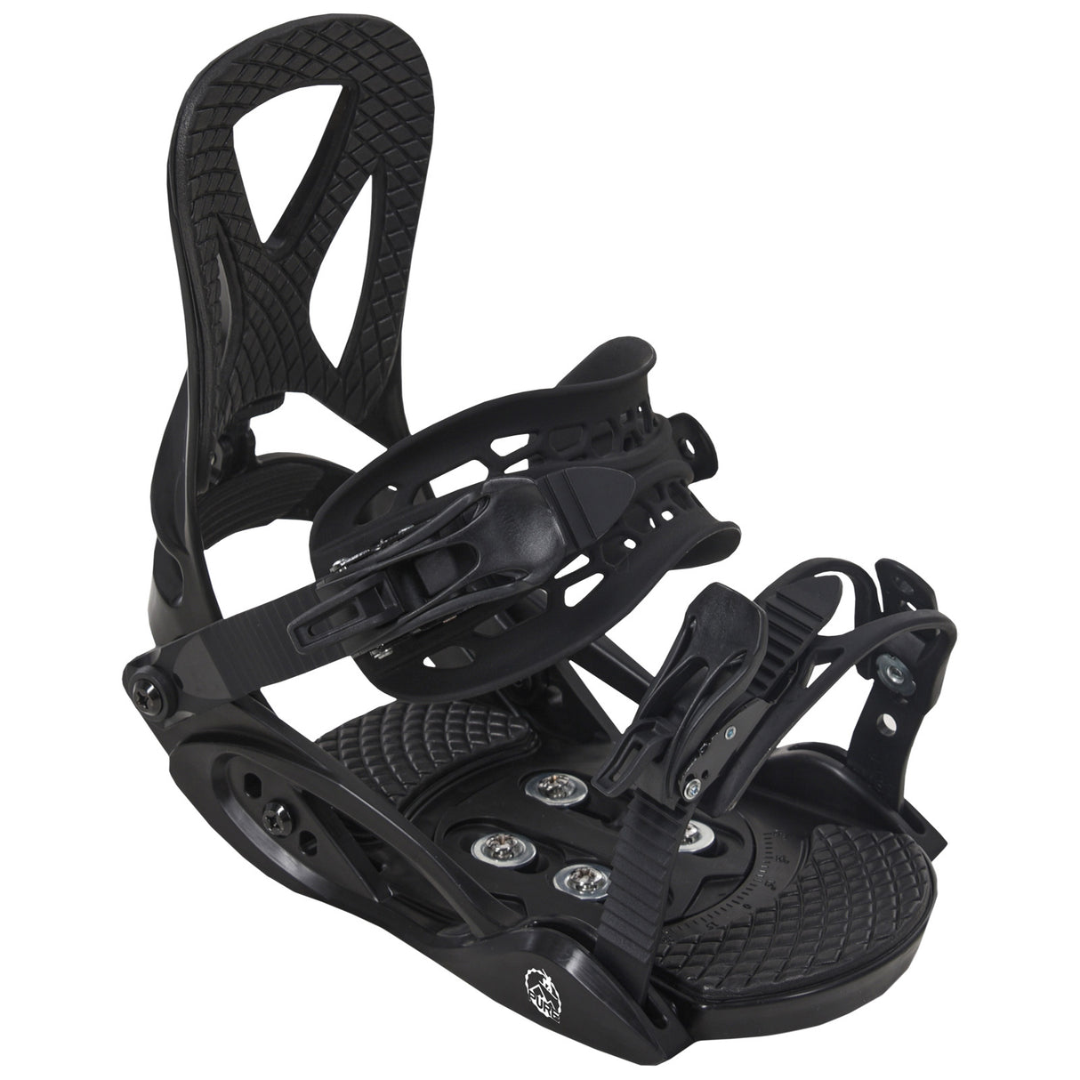 F2 Junior Snowboard Bindung F2 - Pipe - Rookie S-M Größe wählbar Schwarz