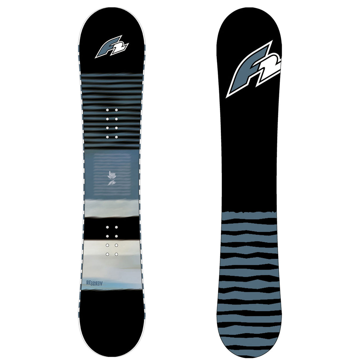 F2 Snowboard Reverse Freeride/Freestyle Größe wählbar Blau 2025