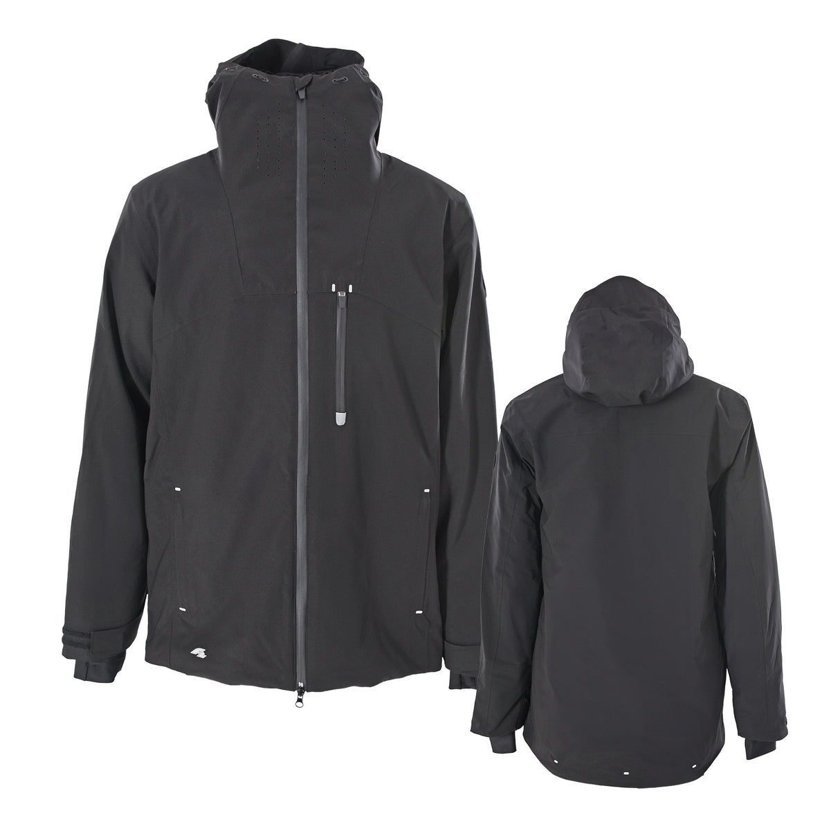F2 Snowboard/Ski Jacke Valley 80g Fütterung XS-XXL Größe wählbar Schwarz
