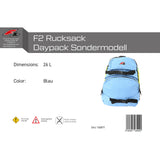 F2  Rucksack Daypack Sondermodell 26L Blau