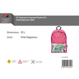 F2  Rucksack Crossroad Tasche 23 L Pink/Happiness