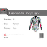F2 Damen Neopren Anzug Happiness Body High 2 mm Größe wählbar Multicolor