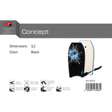 F2 Body Board Concept 3'2"/3'7" wählbar Schwarz