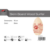 F2 Skimboard Skim Board Wood Surfer Modell wählbar (103cm Blau - 90cm Rot)