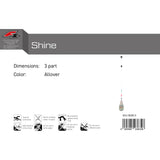 F2   SUP Paddel Shine  3 teilig Multicolor