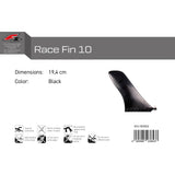 F2   Finne Race Fin 10" US Box mit Schraube und Mutter 19,4 cm Schwarz