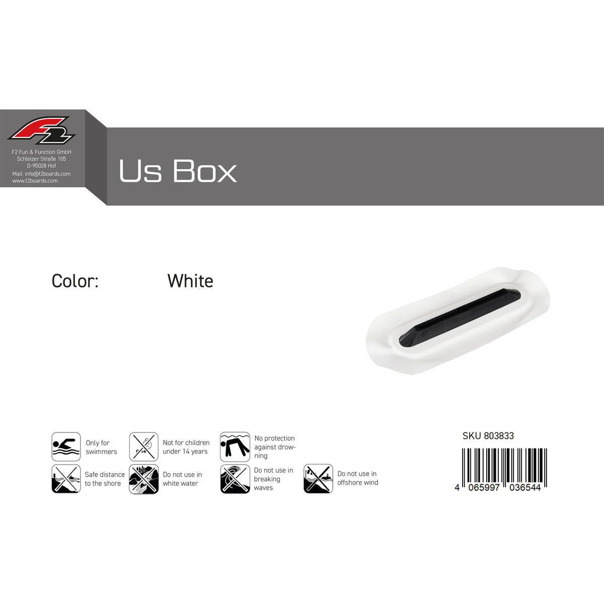 F2   Finne Us Box   Weiss