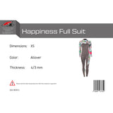F2 Damen Neopren Anzug Happiness Full Suit 2,5mm XXS-XL Größe wählbar Multicolor