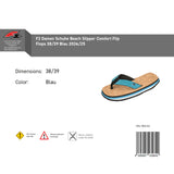 F2 Damen Schuhe Beach Slipper Comfort Flip Flops Farbe/Größe wählbar