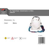 F2 Tasche Kauai - Schultertasche 6L/10L wählbar Weiss