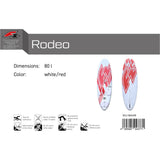 F2 Windsurfboard Rodeo Pro 80-104L Größe wählbar Weiss/Rot