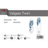F2 Windsurfboard Vegas Twin Sport 126-156L Größe wählbar Weiss/Blau