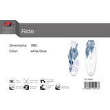 F2 Windsurfboard Ride Sport 160-180L Größe wählbar Weiss/Blau