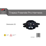 F2  Trapez Freeride Pro Harness Gr. XS-XL wählbar Schwarz