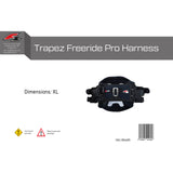 F2  Trapez Freeride Pro Harness Gr. XS-XL wählbar Schwarz