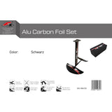 F2  Foil Alu Carbon  Foil Set   Schwarz