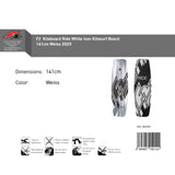 F2  Kiteboard Ride White Icon Kitesurf Board Größe wählbar Weiss