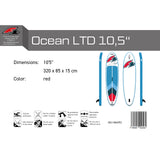 F2 Marken Stand Up Paddle Board OCEAN SUP mit Zubehörpaket - Ausführung wählbar