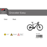 F2  E-Bike Graveler Easy Pedelec 19kg 27,5" Schwarz