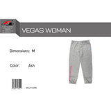 F2 Retro Vegas Jogginghose Ash Damen Grau - Größe wählbar