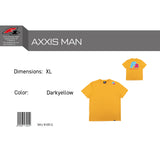 F2  Retro T-Shirt Axxis Unisex Tshirt Gelb - Größe wählbar