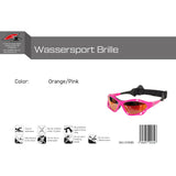 F2 Sportbrille Wassersport Wakeboard Kite Surf Brille One Size Pink/Rot