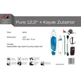 F2 SUP Stand Up Paddle Board Pure - Größe/Farbe/Zubehör wählbar